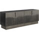 Caddo 71.5 X 18.5 inch Black / Antique Nickel Sideboard